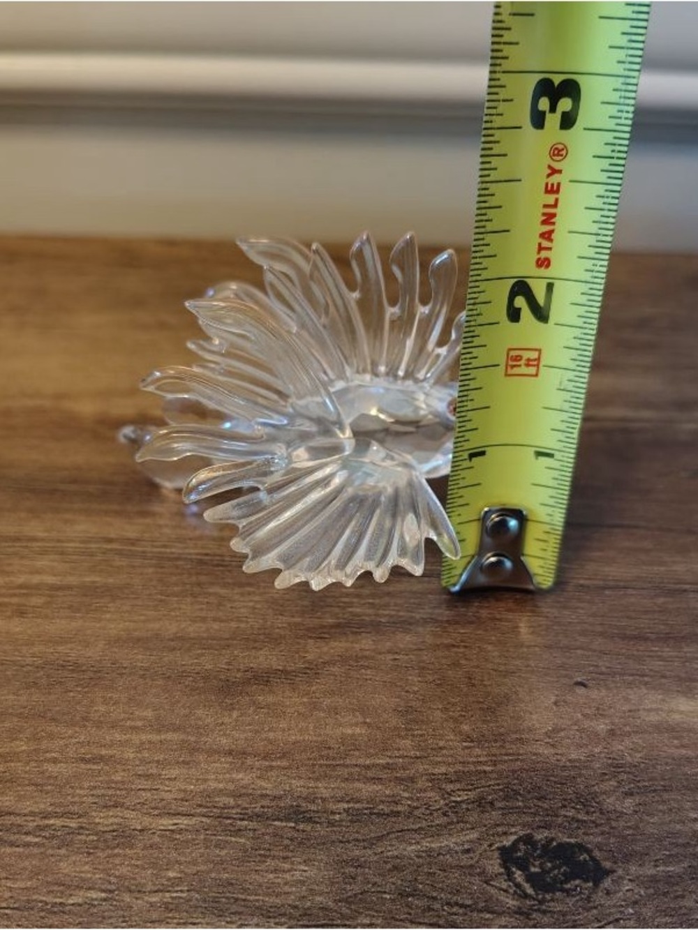 Swarovski Crystal Clear Lion Fish South Sea Figurine - 3” X 2” - Picture 9 of 14